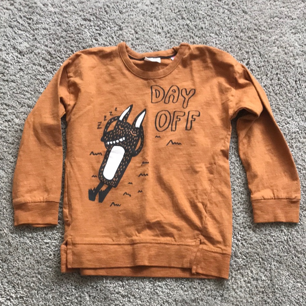 Zara boys long sleeve tee
